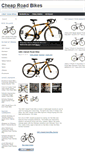 Mobile Screenshot of cheaproadbikesreviews.com